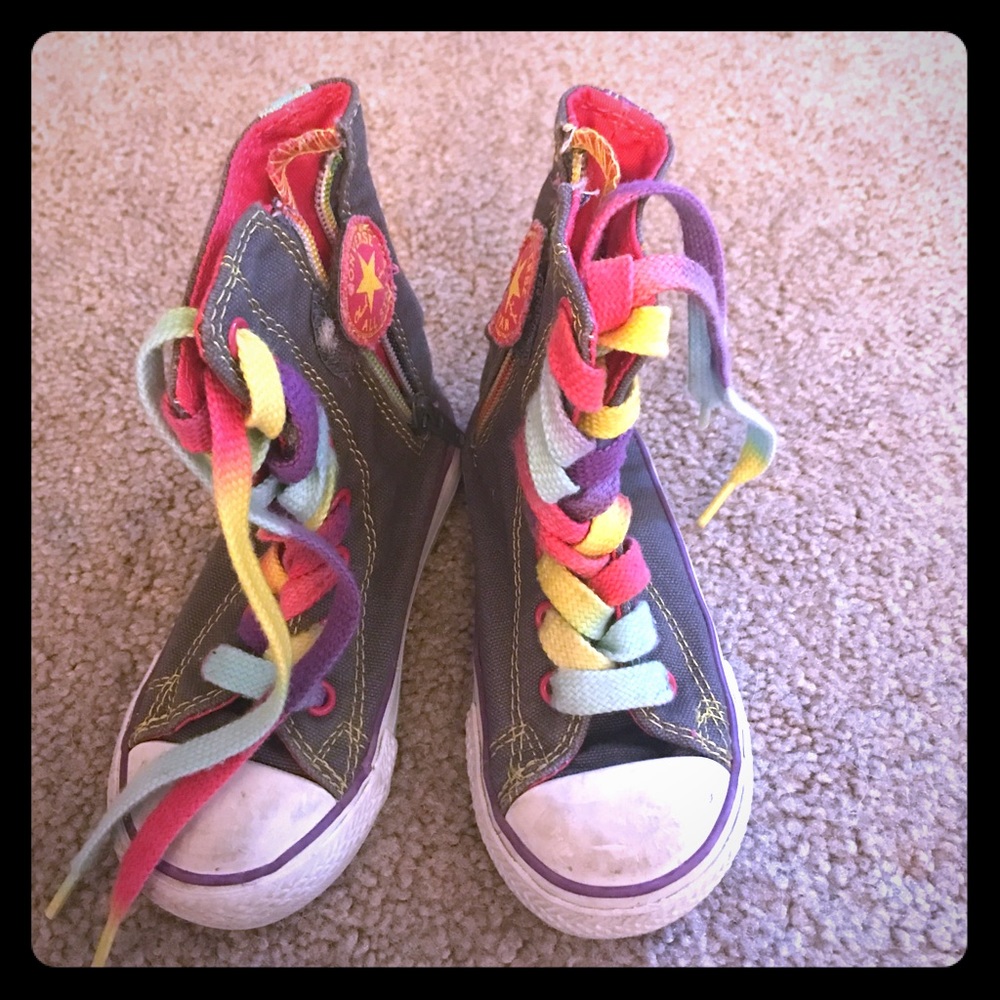 🌈  CONVERSE RAINBOW ALL STAR Hi-TOP
